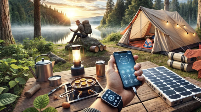 Tecnología útil para tus viajes de camping: gadgets y aplicaciones que pueden mejorar tu experiencia